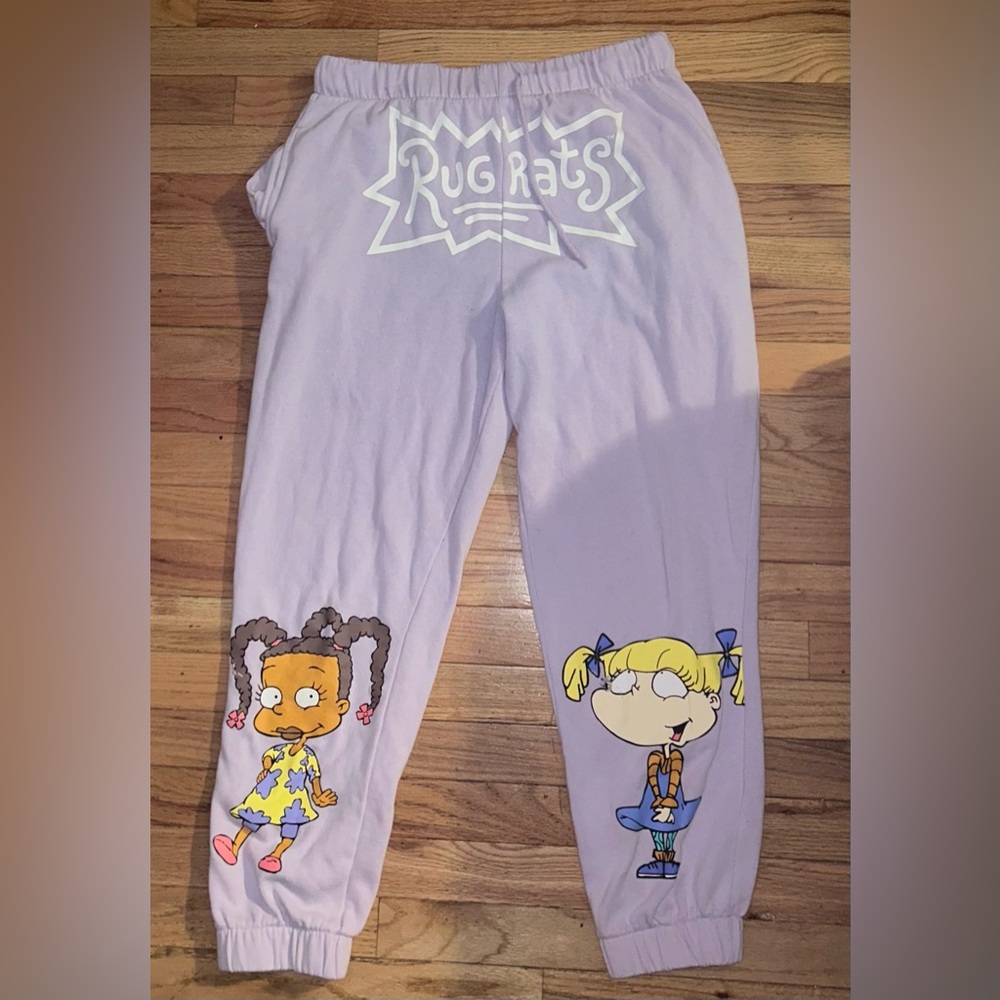 Nickelodeon Rugrats lavender joggers